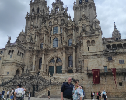 Santiago de Compostela couple photo