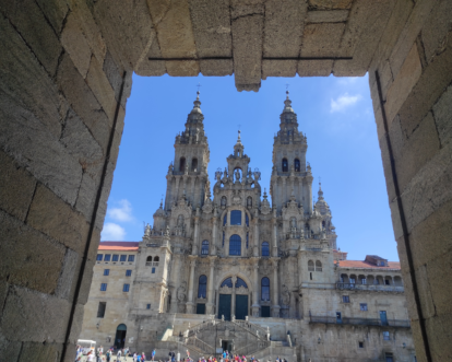 Santiago cathedral frame
