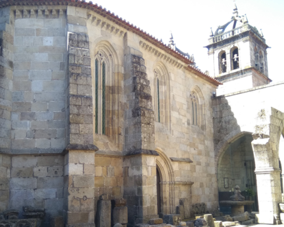 Braga's back structure cathedral