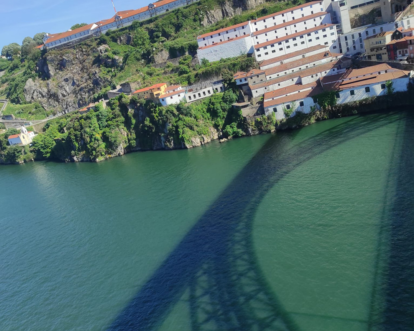 Bridge on shadow Porto